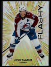 2025-26 Upper Deck Allure Flashy Forwards Nathan MacKinnon #FF-10 card