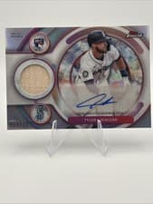2025 Finest Rookie Autograph Relics Tyler Locklear #RAJR-TL card
