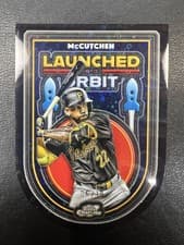 2025 Topps Cosmic Chrome Launched into Orbit Andrew McCutchen #LIO-49 card