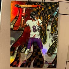 2025 Finest Torchers Lamar Jackson #T-9 card