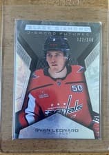 2025-26 Upper Deck Black Diamond Diamond Futures Ryan Leonard #BDF-RL card