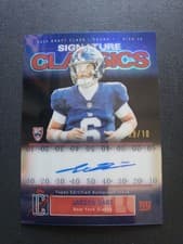 2025 Topps Signature Class Signature Classics Jaxson Dart #SC-JDA card