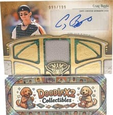 2026 Topps Tier One Autographed Tier One Relics Craig Biggio #AT1R-CB card