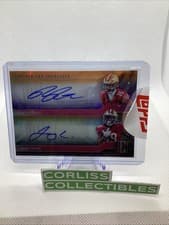 2024 Topps Signature Class Signature Class Dual Autograph Jacob Cowing #DS-SF card