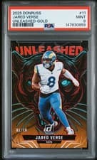 2025 Donruss Unleashed Jared Verse #11 card