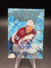 2025-26 Flair Scoring Power Autographs Martin Necas #SP-3 card
