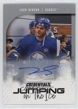 Zach Benson 2024-25 Upper Deck Credentials Jumping on the Ice card