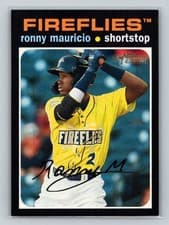 2020 Topps Heritage Minor League Ronny Mauricio #17
