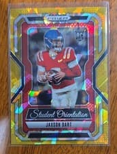 2025 Panini Prizm Draft Picks Student Orientation Jaxson Dart #9