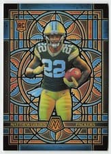 2025 Panini Mosaic Stained Glass Oversized Matthew Golden #10 card