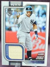 Aaron Judge 2026 Topps Real One Relics card