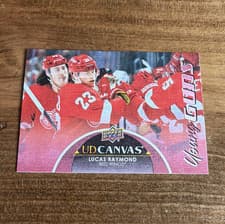 Lucas Raymond 2021 Upper Deck UD Canvas card
