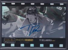 Ty Dellandrea 2020 O Pee Chee Platinum Photo Driven card