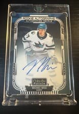 2025-26 O-Pee-Chee Platinum Rookie Autographs Michael Misa #R-MM card