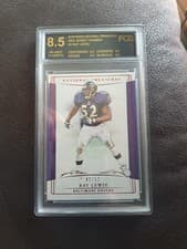 Ray Lewis 2018 National Treasures card
