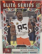 2025 Donruss The Elite Series Myles Garrett #TES-MGA card
