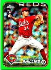 Connor Phillips 2024 Topps Chrome card