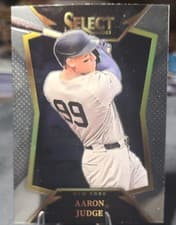 2025 Panini Select Select Throwback Aaron Judge #8 card