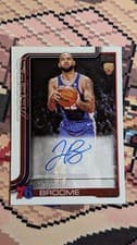 2025-26 Topps Flagship Real One Rookie Autographs Johni Broome #TFRR-JO card