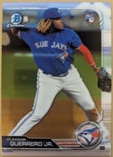 Vladimir Guerrero Jr. 2019 Bowman Chrome card
