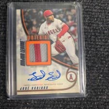 2025 Topps Update Major League Material Autographs José Soriano #MMAU-JSO card