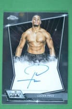 2026 Topps Chrome WWE NXT Autographs Lucien Price #NXT-LUC card