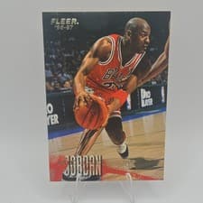 1996 Fleer Michael Jordan #13 card