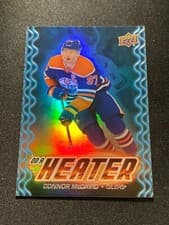 Connor McDavid 2024 Upper Deck On a Heater card