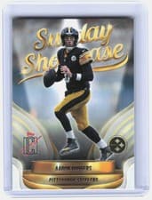 2025 Topps Signature Class Sunday Showcase Aaron Rodgers #SS-25 card