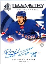 2024-25 SP Authentic Telemetry Autographs Brennan Othmann #T-BO card