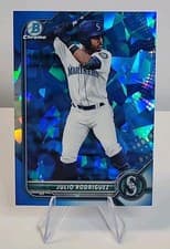 Julio Rodriguez 2022 Bowman Chrome Prospects card