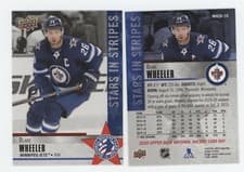 Blake Wheeler 2020 Upper Deck National Hockey Card Day USA card