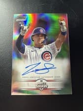 2025 Stadium Club Chrome Autographs Matt Shaw #SCCA-MS card
