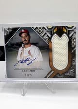 2025 Topps Transcendent Collection Transcendent Collection Autograph Relic Nolan Arenado #TCAR-NA card