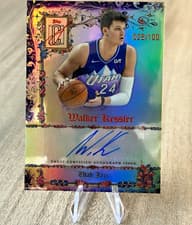 2025-26 Topps Signature Class Manuscripts Walker Kessler #MS-WK card