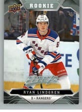 Ryan Lindgren 2019 Upper Deck MVP card
