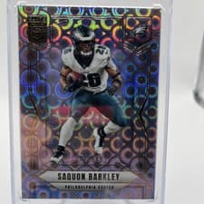 Saquon Barkley 2025 Panini Donruss Elite card