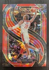 Alexandre Sarr 2024 Panini Select card
