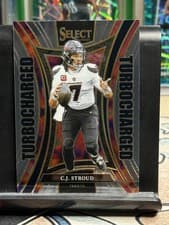 C.J. Stroud 2024 Panini Select Turbocharged card