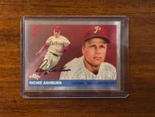 2025 Topps Chrome Platinum 1955 Cards That Never Were Richie Ashburn #55NW-7 card
