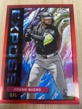 2025 Topps Chrome Update Topps Chrome Expose Edgar Quero #TCE-63 card