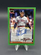Alan Trammell 2026 Topps 1991 Topps Autographs card