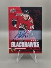 2025-26 Upper Deck Chicago Blackhawks Centennial Box Set Autographs Brandon Saad #90 card