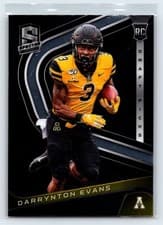 Darrynton Evans 2020 Panini Chronicles Draft Picks Spectra card