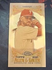 2021 Topps Allen & Ginter Bryce Harper