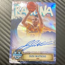 2024-25 Bowman University Chrome The Big Kahuna Autographs JuJu Watkins #BKA-JW card