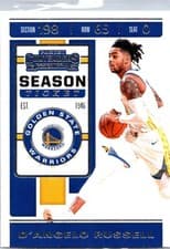 D'Angelo Russell 2019 Panini Contenders card