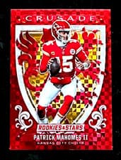 Patrick Mahomes II 2025 Panini Rookies & Stars Crusade card