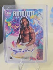 2025 Topps Exalted WWE Wrestling Ambient Autographs Booker T #AMA-BRT card