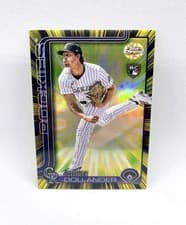 2025 Topps Chrome Update Radiating Rookies Chase Dollander #RR-24 card